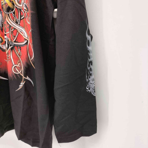 IMPORT GEAR 両面 プリント ロング Tシャツ メンズ import:L
